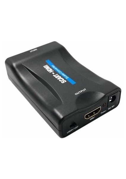 1080 P Scart HDMI Dönüştürücü Video Ses Lüks Sinyal Adaptörü Dönüştürücüler Şarj Adaptörü Kablosu Için Gökyüzü Kutusu DVD Stb HDMI Kabloları (Yurt Dışından)