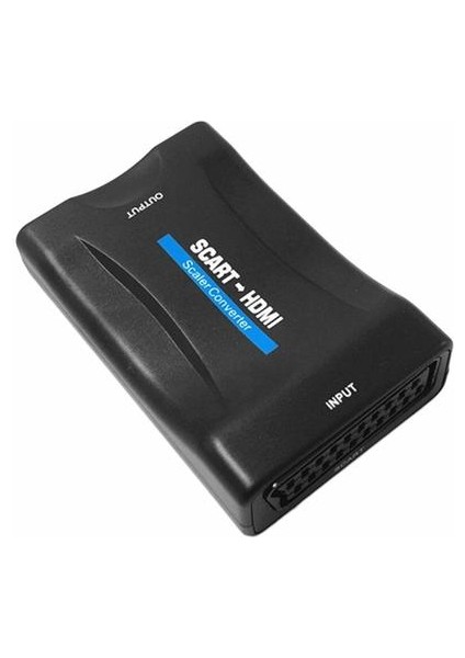 1080 P Scart HDMI Dönüştürücü Video Ses Lüks Sinyal Adaptörü Dönüştürücüler Şarj Adaptörü Kablosu Için Gökyüzü Kutusu DVD Stb HDMI Kabloları (Yurt Dışından)