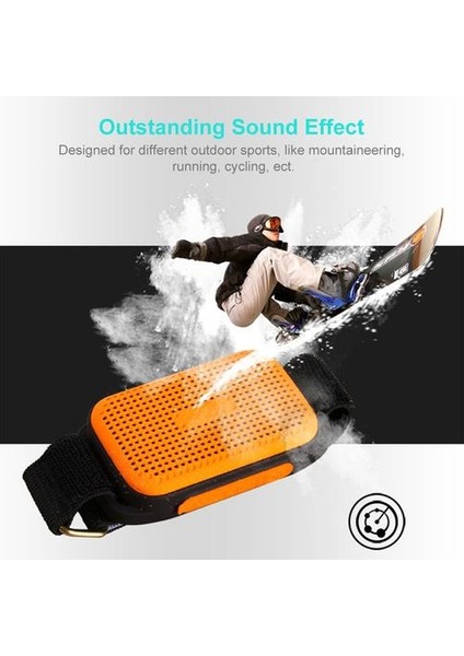U6 Subwoofer Taşınabilir Spor Bt Bilek Hoparlör Tf Kart Ipx4 Su Geçirmez Müzik Çalar Spor Için Şarj Edilebilir Mini Hoparlör Kutusu Taşınabilir Hoparlörler Beyaz (Yurt Dışından) fırsatları