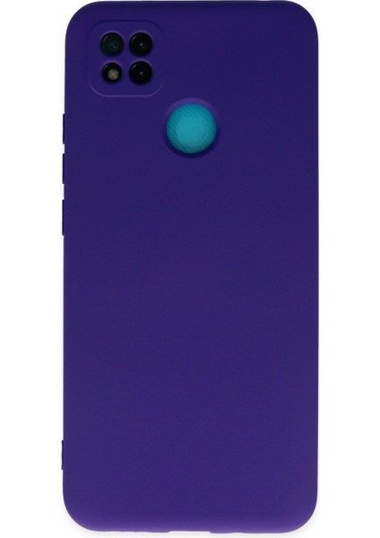 Xiaomi Redmi 9 Kılıf Nano Içi Kadife Silikon - Pudra