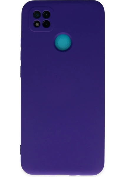 Happycase Xiaomi Redmi 9 Kılıf Nano Içi Kadife  Silikon - Pudra