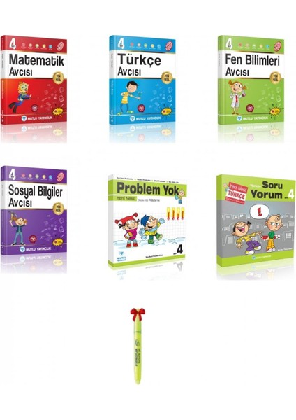 4. Sınıf Matematik Türkçe Fen Bilgisi Sosyal Avcısı- Usta Serisi