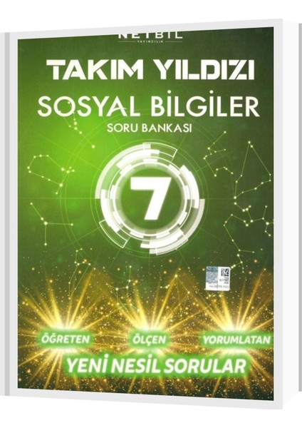 Netbil Yayınları 7. Sınıf Sosyal Bilgiler Takım Yıldızı Soru Bankası Netbil (Bolnota Özel Güncel Içeriğe Sahiptir)