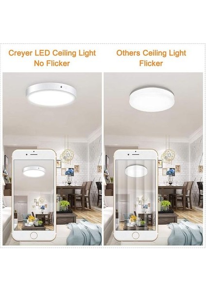 Creyer Modern Yuvarlak 24 W LED Tavan Işıkları (Yurt Dışından)