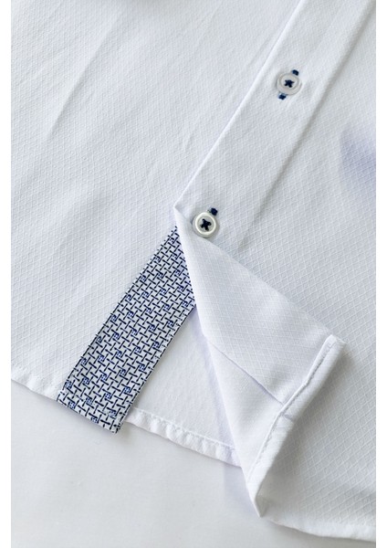 Belirtilmemiş Beyaz Armürlü Uzun Kol Okul Çocuk Gömleği fırsatları