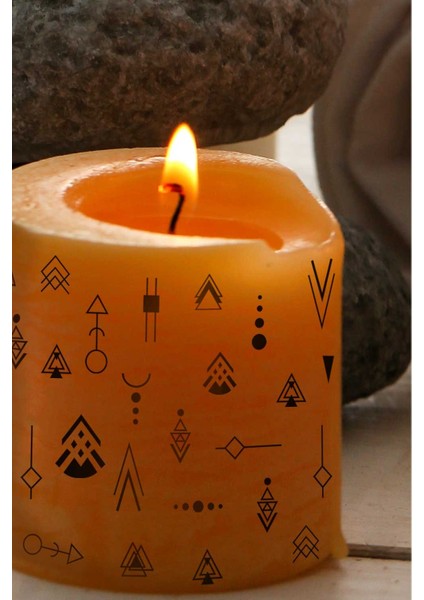 Etnik Desenler-2 Tırnak Dövmesi, Tırnak Tattoo, Nail Art, Tırnak Sticker modelleri