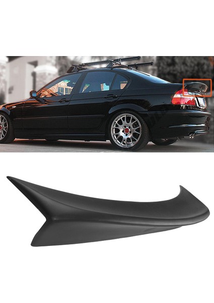 Bmw E46 3 Serisi Csl Spoiler Piona Black 1999 2000 2001 2002 2003 2004 2005 2006 Spoyler