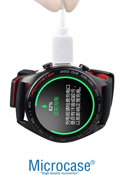Huawei Watch 3 - Gt 3 - Gt2 Pro Için USB Manyetik Şarj Kablosu Beyaz - AL2999 fırsatları
