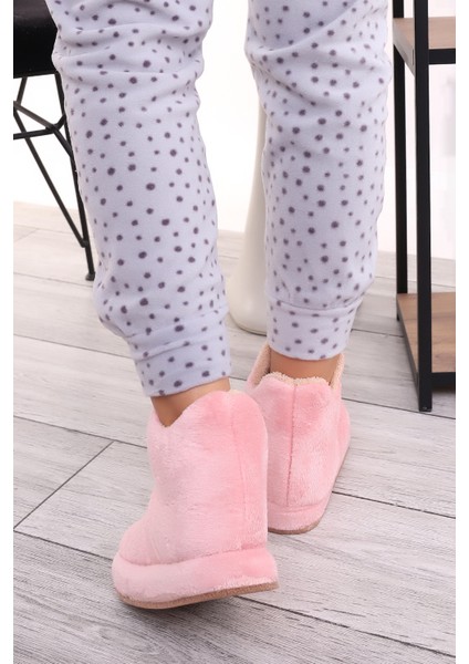 EB080 Kadın Peluş Kışlık Panduf Ev Botu Ev Ayakkabısı fırsatları