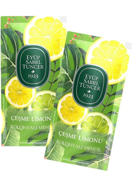 Kolonyalı Mendil Çeşme Limonu x 2