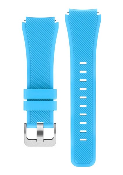 Amazfit Pace Için Silikon Kordon Mavi