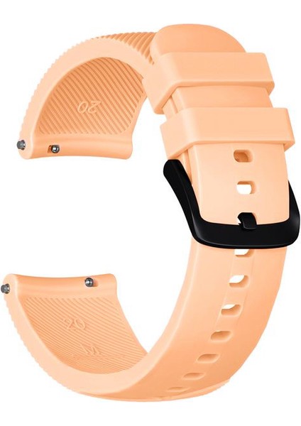 Amazfit Gts Için Silikon Kordon Somon