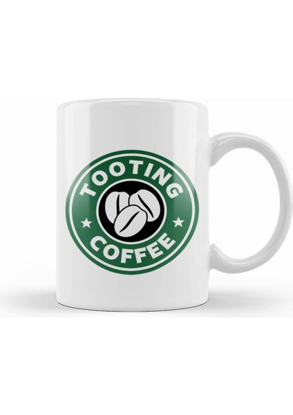 Tooting Coffee Starbucks Kupa Bardak Porselen