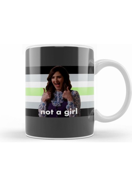Agender Janet Not A Girl The Good Place Kupa Bardak Porselen