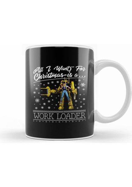 All I Want For Christmas Is A Work Loader Aliens Kupa Bardak Porselen