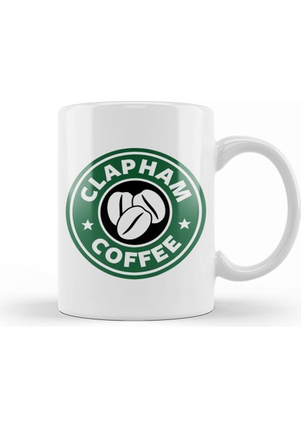 Clapham Coffee Starbucks Kupa Bardak Porselen