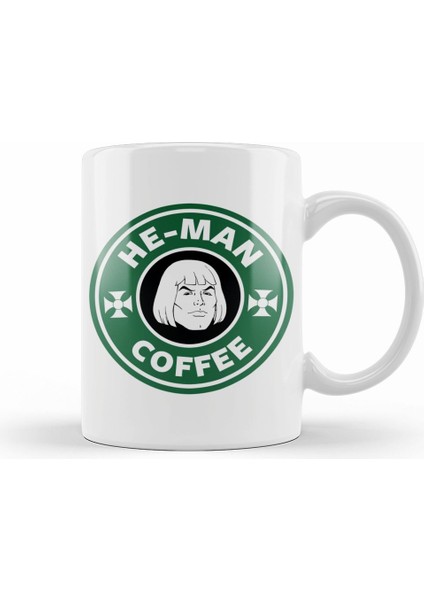 He Man And The Masters Of Universe Starbucks Coffee Kupa Bardak Porselen