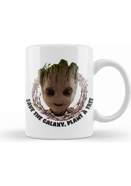 Guardians Of The Galaxy Baby Groot Save The Galaxy Kupa Bardak Porselen