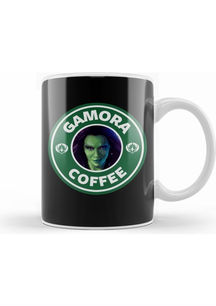 Guardians Of The Galaxy Gamora Coffee Starbucks Kupa Bardak Porselen