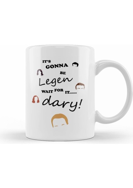 How I Met Your Mother It's Going To Be Legen Wait For It Dary Kupa Bardak Porselen