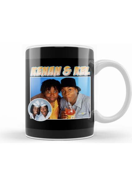 Kenan And Kel Montage Kupa Bardak Porselen