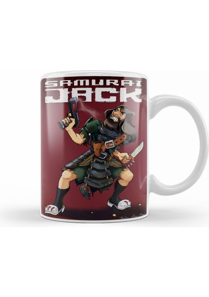 Samurai Jack 07 Kupa Bardak Porselen