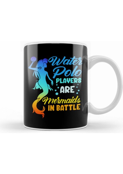 Water Polo Players Are Mermaids In Battle Kupa Bardak Porselen