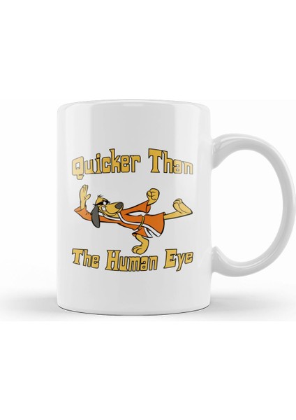 Quicker Than The Human Eye Hong Kong Phooey Kupa Bardak Porselen