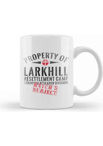 Property Of Larkhill Resettlement Camp V For Vendetta Kupa Bardak Porselen