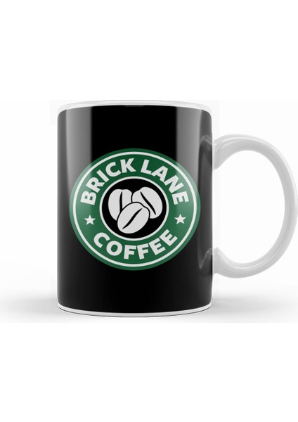 Brick Lane Coffee Starbucks Kupa Bardak Porselen