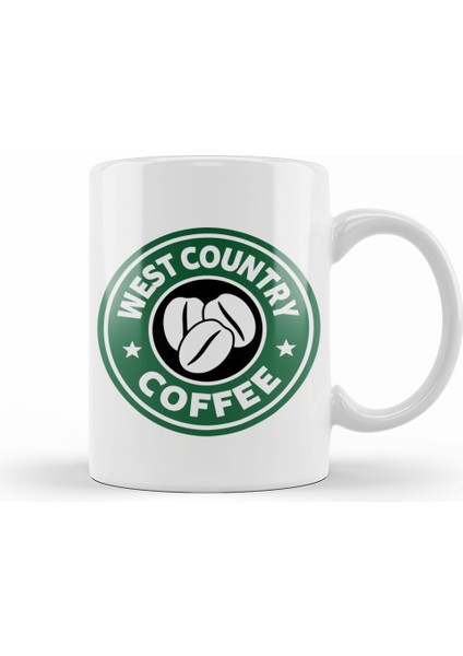 West Country Coffee Kupa Bardak Porselen