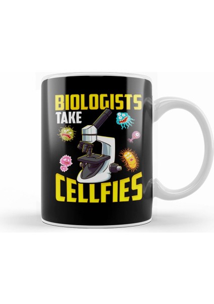 Biologists Take Cellfies Microscope Selfies Pun Kupa Bardak Porselen
