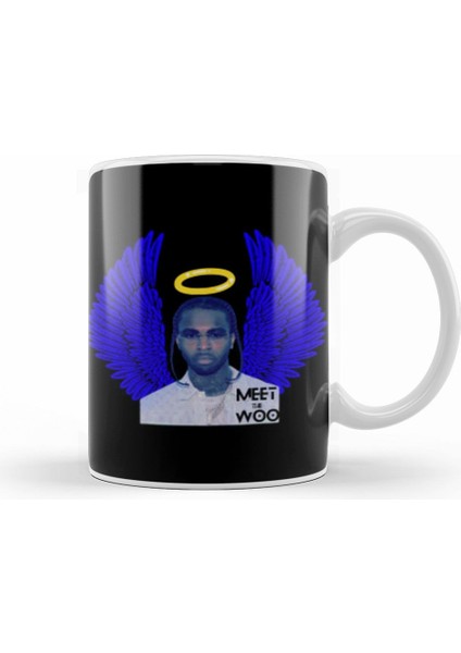 Pop Smoke Art Gif T Kupa Bardak Porselen