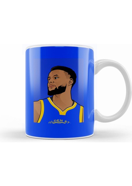 Steph Curry Kupa Bardak Porselen