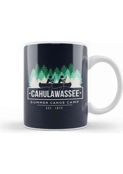 Cahulawassee Summer Canoe Club Deliverance Kupa Bardak Porselen