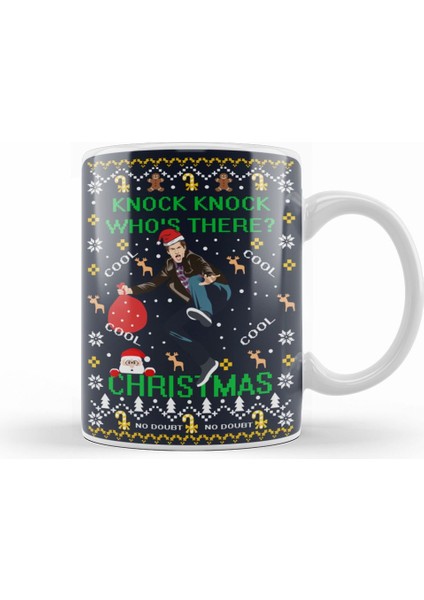 Brooklyn 99 Christmas Sweater Kupa Bardak Porselen