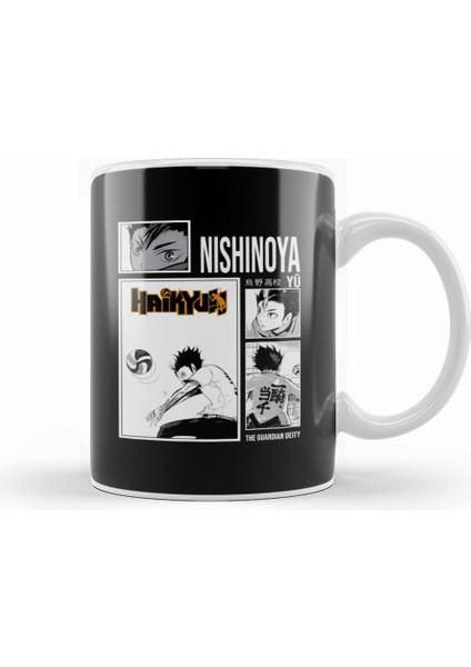 Haikyuu Haikyū Yu Nishinoya Kupa Bardak Porselen