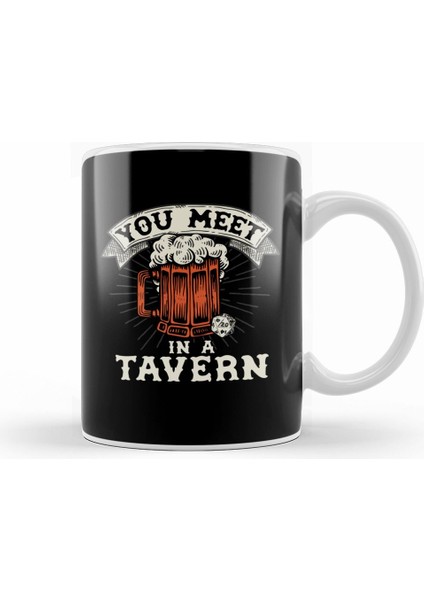 Dungeons And Dragons You Meet In A Tavern Kupa Bardak Porselen