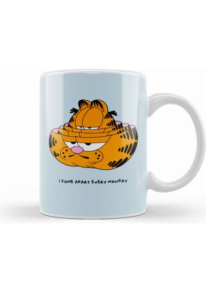Garfield Garftryoshka Kupa Bardak Porselen
