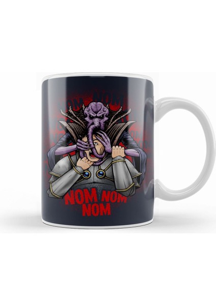 Mind Flayer Dungeons And Dragons Kupa Bardak Porselen