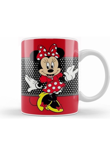 Minnie Mouse 07 Kupa Bardak Porselen