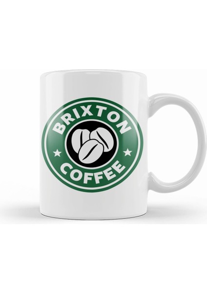 Brixton Coffee Starbucks Kupa Bardak Porselen