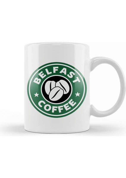 Belfast Coffee Kupa Bardak Porselen
