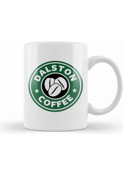 Dalston Coffee Starbucks Kupa Bardak Porselen