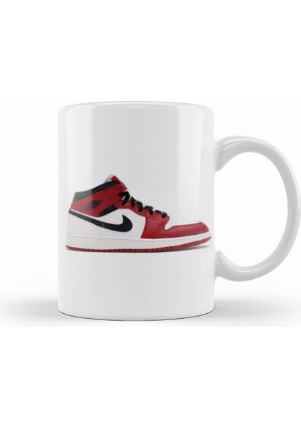 Jordan 1 Mid Chicago Gs Kupa Bardak Porselen