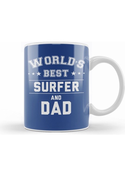 Fathers Day World's Greatest Dad Kupa Bardak Porselen