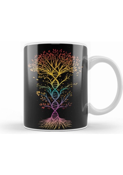 Dna Tree Kupa Bardak Porselen