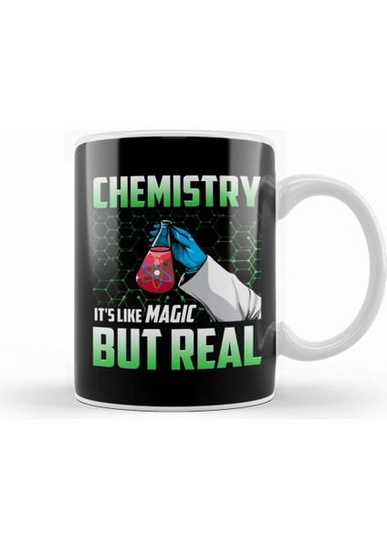 Chemistry It S Like Magic But Real Science Student Kupa Bardak Porselen
