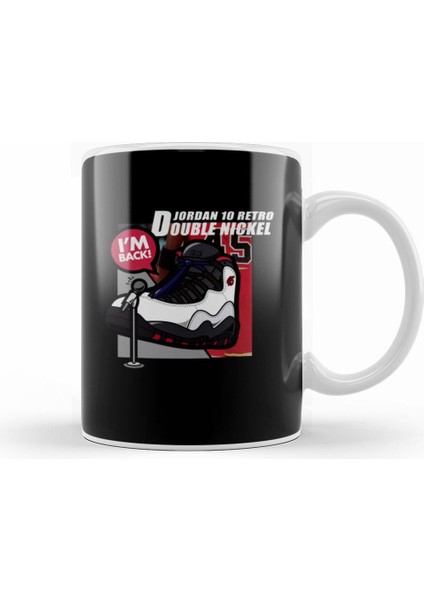 Jordan 6 Retro Gold Hoops Kupa Bardak Porselen