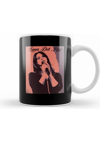 Lana Del Rey American Singer Songwriter Kupa Bardak Porselen